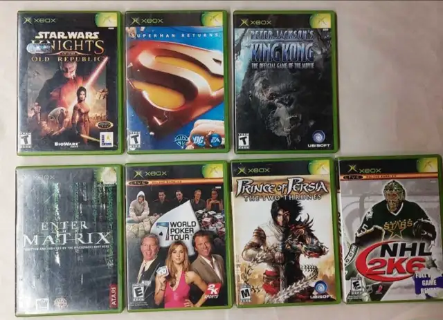 Xbox  Video  Games  (Multiple Titles)