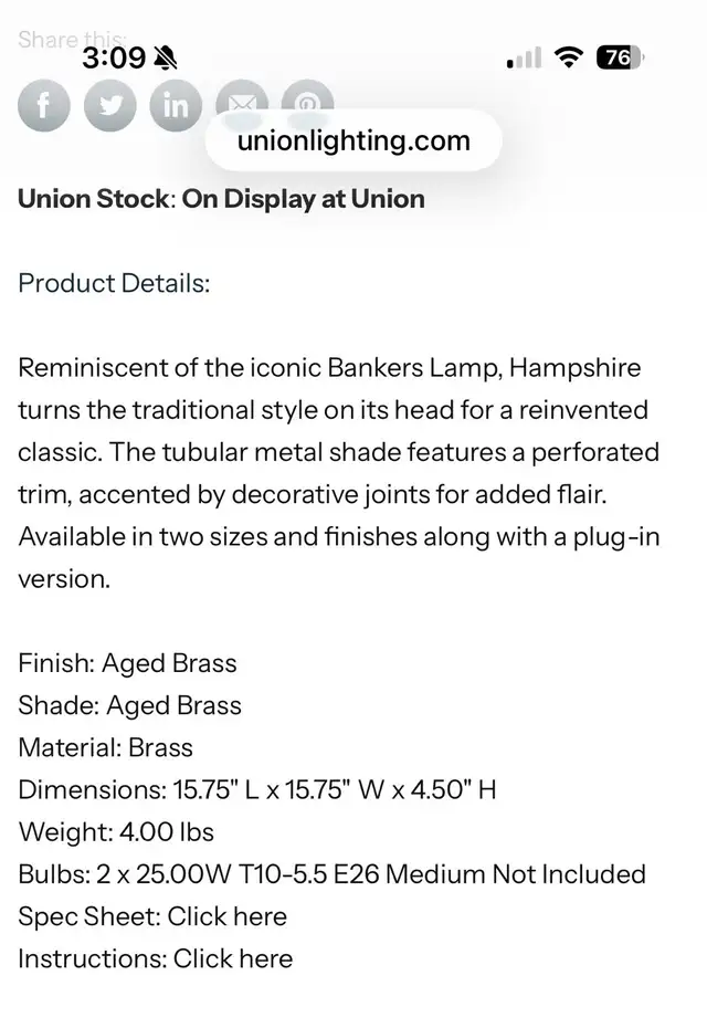 Hudson Valley picture Light fixtures in Indoor Lighting & Fans in Cornwall - Image 4