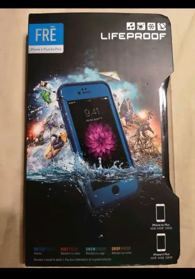 BRAND NEW LIFEROOF FRE CASE FITS IPHONE 6+, 7+ & 8PLUS $45 FIRM