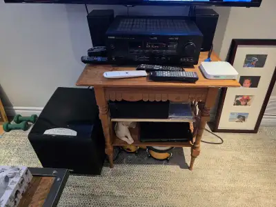 Yamaha Receiver, Massive Velodyne Base, View more