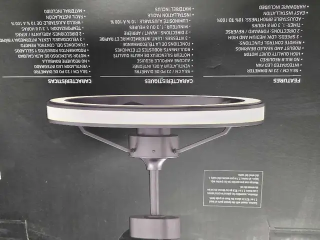 Edwin LED Ceiling Fan in Indoor Lighting & Fans in London - Image 5