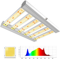 2000W LED Grow Light Bar 4x4ft Full Spectrum with IR SMD LEDs 35