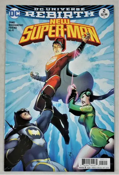 New Super-Man #2 Oct. 2016 DC Comics DC Universe Rebirth VF/NM., View more