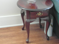2 Cherry side tables