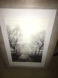 Misty pathway print