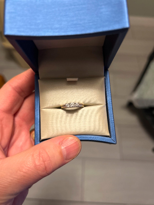 DIAMOND ENGAGEMENT RING .50 Ctw in Jewellery & Watches in Fredericton