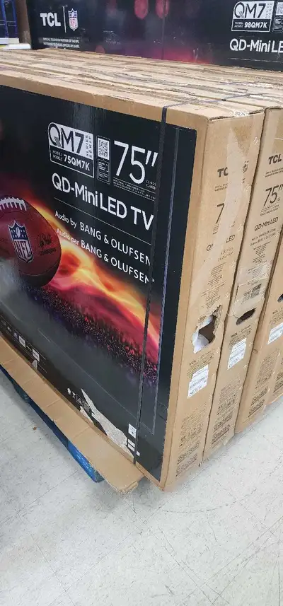 TCL QM7K 75" QM7K Series QD-Mini LED QLED 4K UHD Smart Google TV, View more