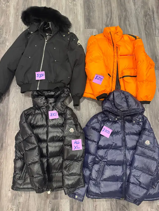 Moncler/Canada Goose/North Face/Mooseknuckles Jackets in Men's in City of Toronto - Image 3