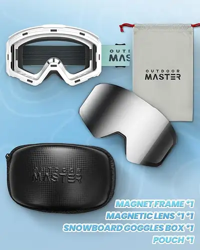 NEW Outdoormaster Falcon Kids Ski Snowboard Goggle, View more