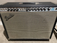 1972 Twin Reverb Silverface with Original Fender 12" Speakers