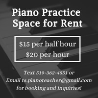Piano Practice Space