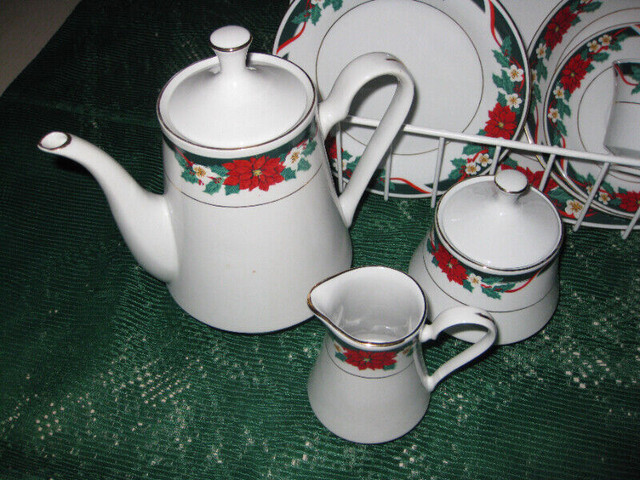 CHRITMAS DINNER SET -  46 pieces in Kitchen & Dining Wares in Peterborough - Image 2