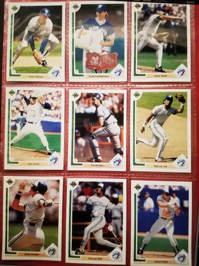 $ 5,- for All-Blue Jays Baseball Cards, View more