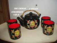 Service de the chinois, poterie