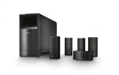 The Bose Acoustimass 10 Series V 5.1 Speaker System delivers 5.1-channel sound to your movies and mu...