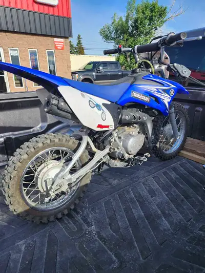 2009 TTR 110 dirtbike with new battery, chain, sprocket and rear wheel hub. Recently tuned up and ru...