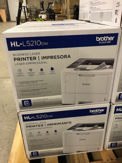 New Brother HL-L5210DW Wireless Laser Printer - Monochrome, View more
