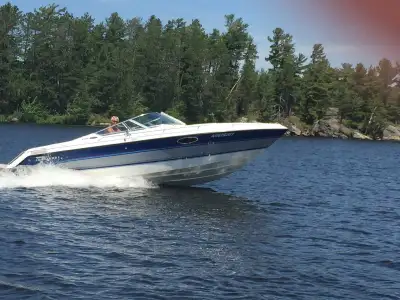 We are downsizing and moving. The boat is in excellent condition with clean hull and no inside tears...