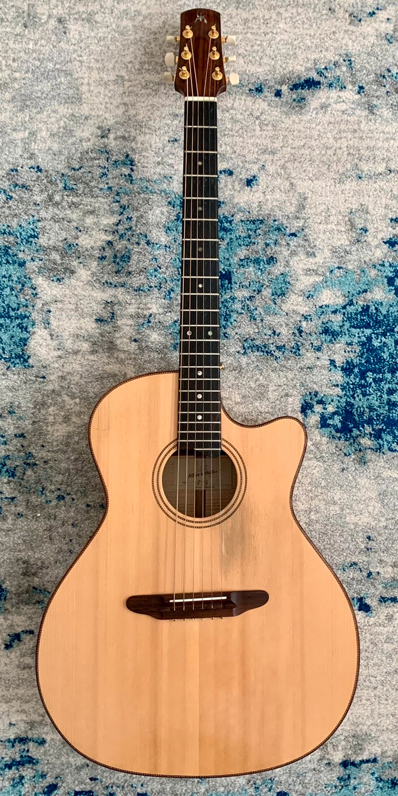 Albert & Mueller S-6 handmade acoustic guitar for sale  