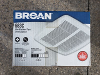 Broan 683C Ventilation Fan