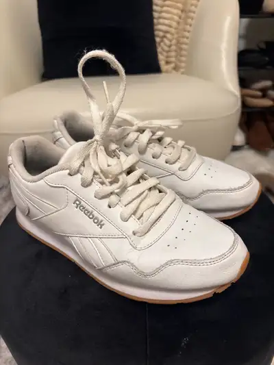 Redbox white sneakers , View more