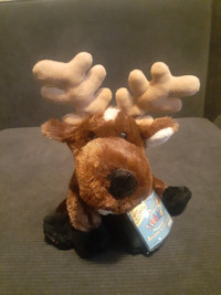 Webkinz Reindeer (HM137) with tag