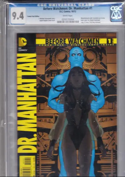 Comics CGC Before Watchmen: Dr. Manhattan #1 (9.4), View more