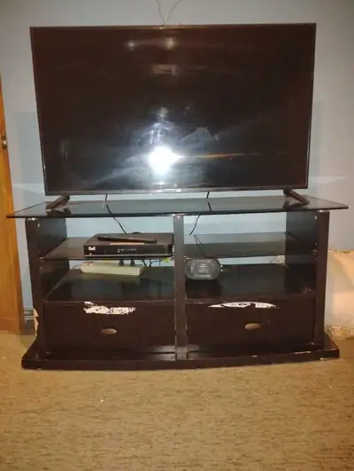 TV STAND WITH ADJUSTABLE AND SWIVEL HOLDER, View more