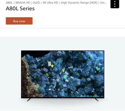 SONY A80L 55INCH 4K TV, View more