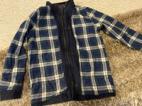 Boys size 10-12 reversible jacket 