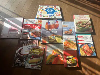 Lot de livres de cuisine, View more