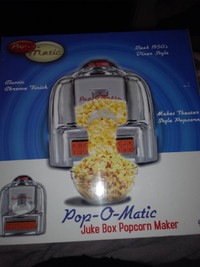 Popomatic Jukebox Popcorn Machine (NEW not used) !