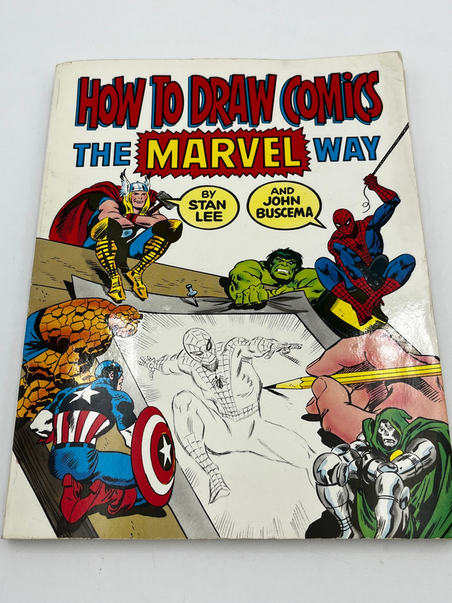How to Draw Comics The Marvel Way in Comics & Graphic Novels in Bedford