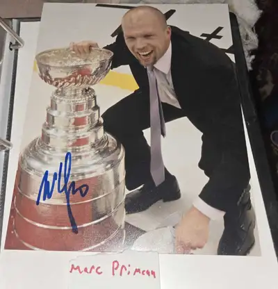 Mike Yeo signed 8x10 photos Penguins Senators Hockey, View more