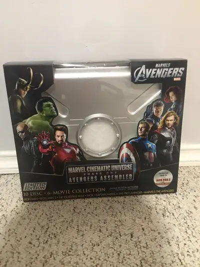 Marvel Cinematic Universe Phase One Box Set [Blu-Ray], View more