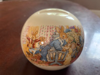 Royal Doulton Bunnykins christening bank 