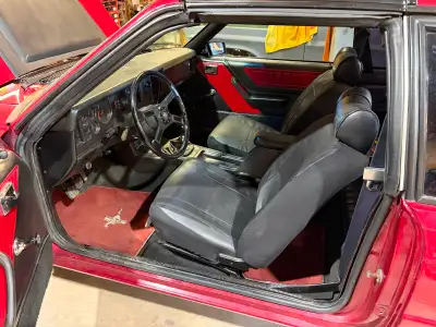 One of 1600 built-in 83 hatchbacks and coupes The car is about a seven out of 10 for its age mileage...