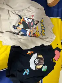 vêtements et accessoires Pokémon 7-8 ans