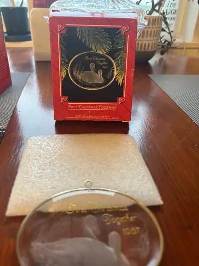 Hallmark Ornament 1987 Our First Christmas Together, View more