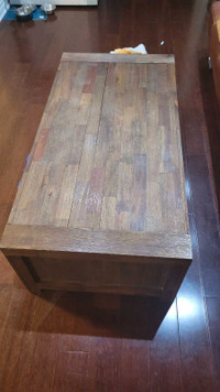 Coffee wooden table