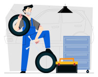 Tire change in your location 