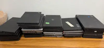Selling a lot of 37 laptops in mixed condition. Most units are 6th, 7th, and 8th Generation Intel sy...