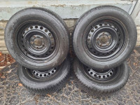 195/65/R15 Steel wheels and tires