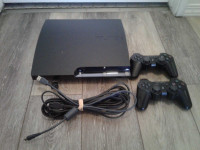 120 gb PS3 system , 2 controllers , all cords , OBO