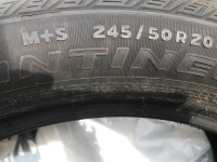pneus d'été à vendre 245/50R20