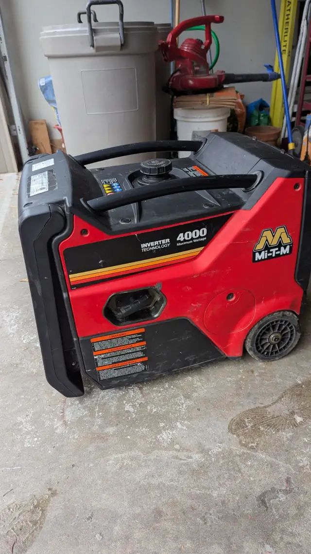 4000 WATT PORTABLE INVERTER GENERATOR