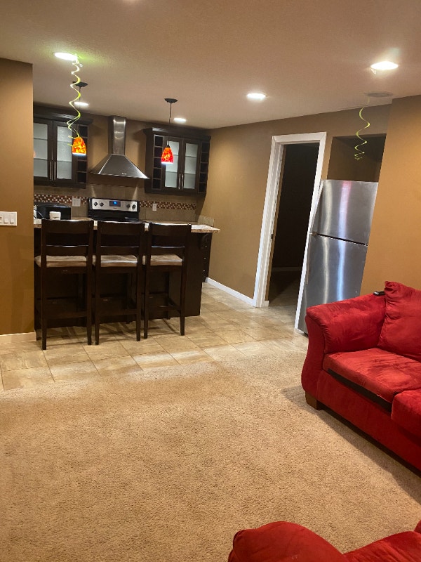 2 Bedroom Basement For Rent in SaddleRidge August 1st Long Term