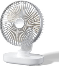 Ocoopa desktop fan/ventilateur pour le bureau (white)