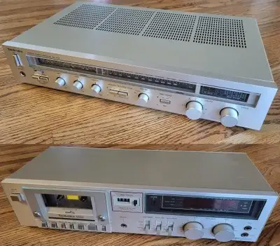 Stereo Receiver & Tape Deck -- $125 obo, View more