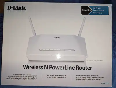 D-Link Wireless N Powerline Router, View more